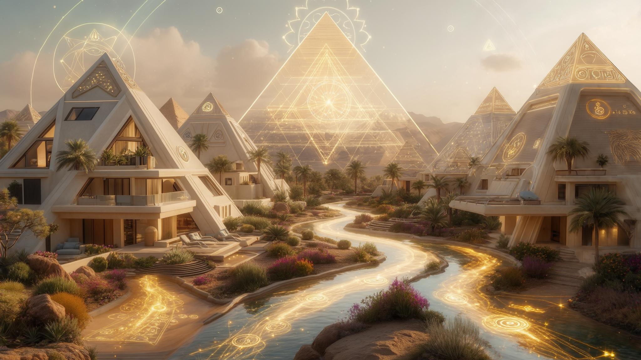 Pyramid Cities and the Planetary Grid