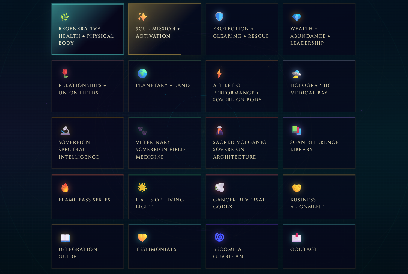 The Quantiom Vault interface