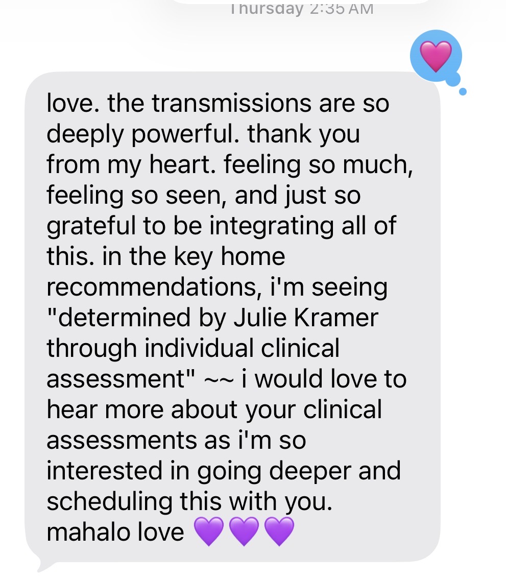 Message: love, the transmissions are so deeply powerful. Thank you from my heart. Feeling so much, feeling so seen, and just so grateful to be integrating all of this — I am so interested in going deeper