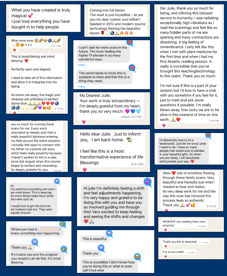 Testimonials from the Quantiom community