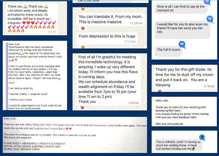 Testimonials from the Quantiom community