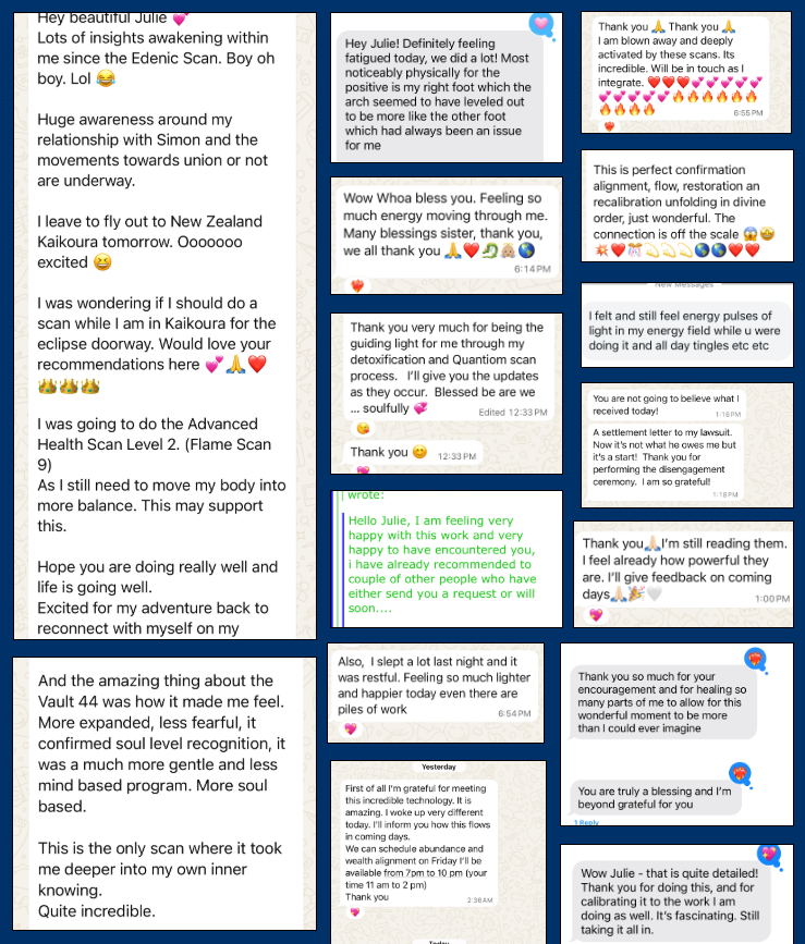 Testimonials from the Quantiom community