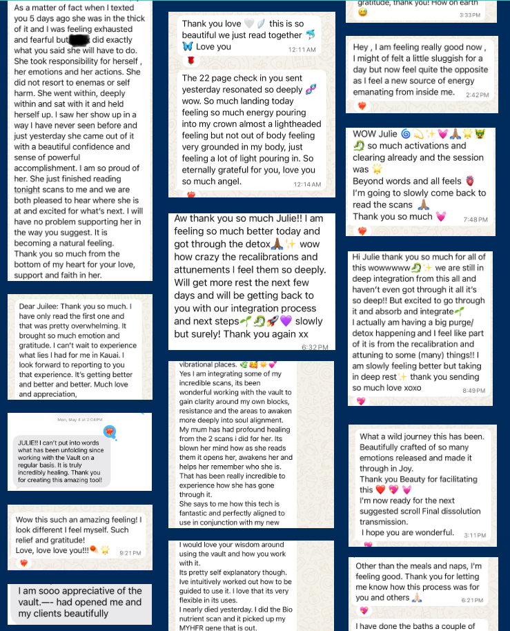 Testimonials from the Quantiom community