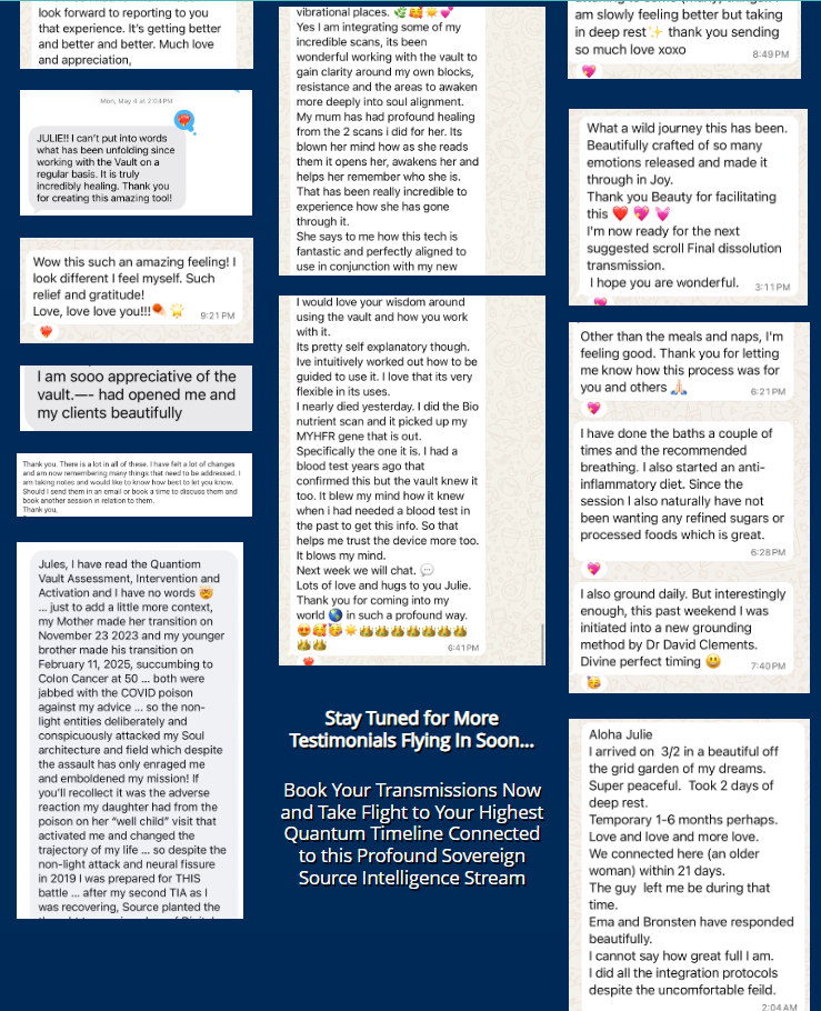 Testimonials from the Quantiom community